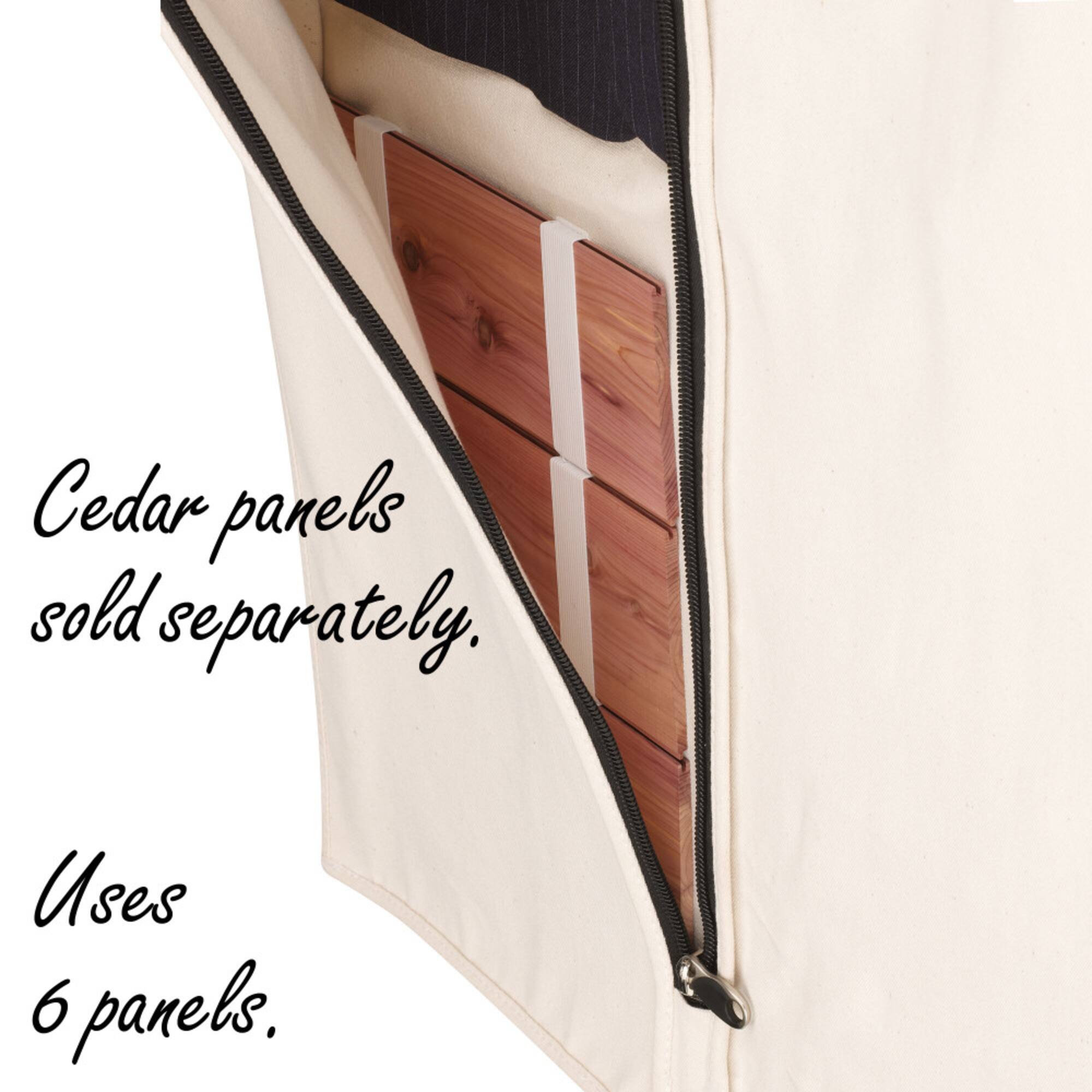 Household Essentials Cedarline Hanging Garment Bag